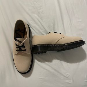 Dr. Martens Women's Beige Flats